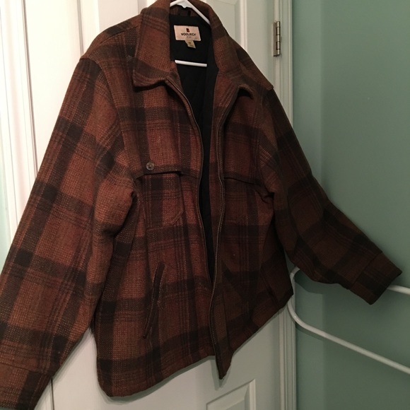 woolrich men's wool jacket